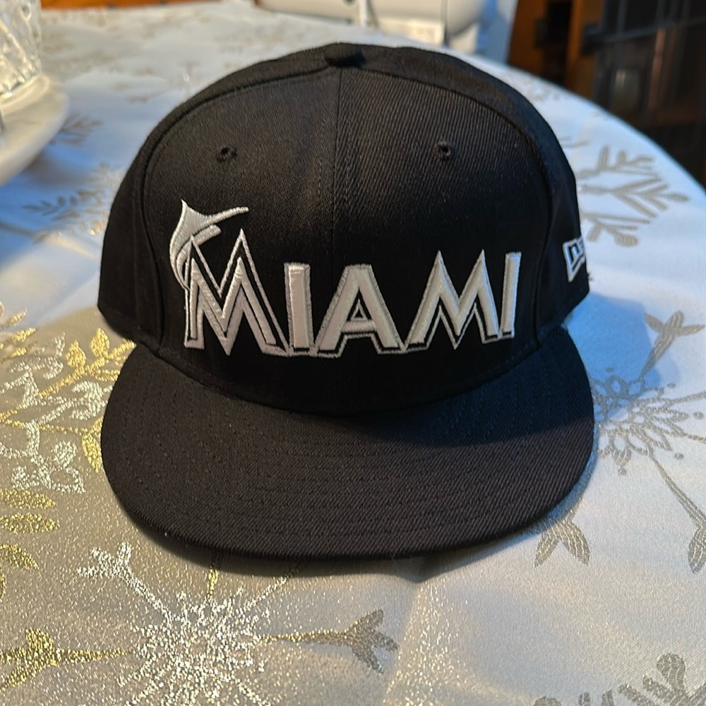 Miami Marlins fitted hat